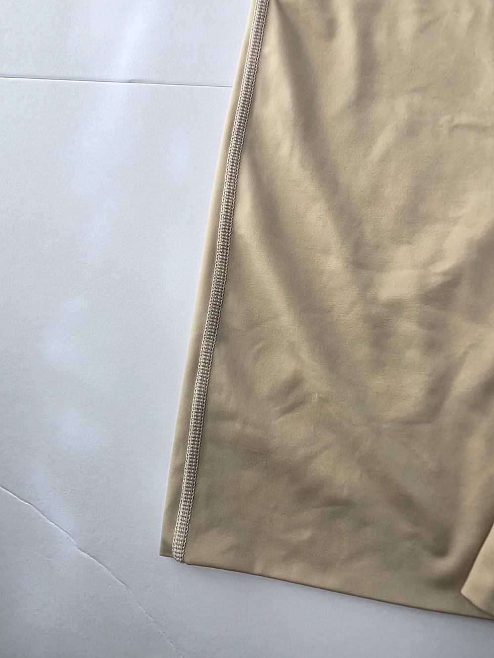 Spanx By Sara Blakely On Core Mid-Thigh Bodysuit Beige - Picture 5 of 10
